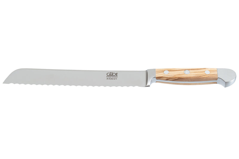Couteau à pain 21cm forgé Alpha Olive Güde
