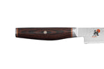 Couteau à pain japonais Miyabi 6000MCT lame martelée 23cm + manche en Pakka