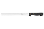 Couteau à pâté en croûte 32 Dumas Affil inox 27cm microdenté manche 3 rivets