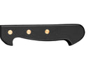Couteau à pâté en croûte 32 Dumas Affil inox 27cm microdenté manche 3 rivets