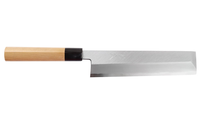 Couteau edogata usuba 21cm japonais artisanal Tsunehisa WS2