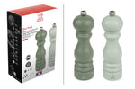 Coffret cadeau 2 moulins Peugeot Paris U'Select en bois 20cm - vert fougère et vert sauge