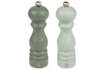 Coffret cadeau 2 moulins Peugeot Paris U'Select en bois 20cm - vert fougère et vert sauge