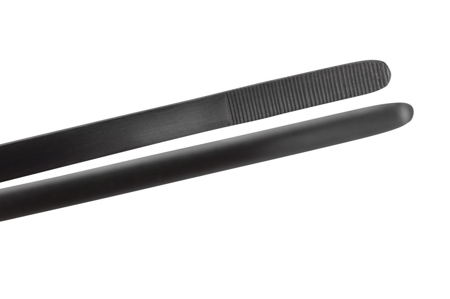 Pince à dresser japonaise 24cm coudée en acier inoxydable noir