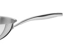 Wok 28cm Tramontina Grano en inox triple couche 3,4L