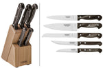 Bloc 5 couteaux Tramontina Polywood en technobois et inox