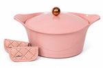 Coffret mystère Cookut L'incroyable Cocotte de Noël guimauve 28cm avec poignée et maniques incluses + cadeau offert