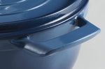 Cocotte ronde Tramontina Ampezzo fonte émaillée bleu