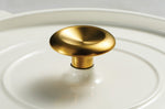 Cocotte ronde Tramontina Ampezzo fonte émaillée latte