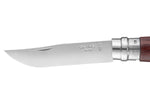 Couteau Opinel de luxe N°08 manche en padouk et lame inox