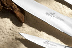 Couteau universel SABATIER Provençao 100% forgé dentelé 12cm en olivier