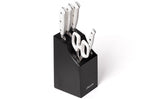 Bloc design 4 couteaux + ciseaux Arcos Riviera White acier inox NITRUM