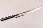 Couteau sakimaru takohiki 39cm japonais artisanal Sakai Takayuki Zangetsu Mont Fuji et Grues + saya