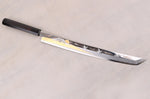 Couteau sakimaru takohiki 39cm japonais artisanal Sakai Takayuki Zangetsu Mont Fuji et Grues + saya