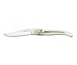 Couteau Laguiole C. Dozorme Lame inox manche inox 11cm à cran intérieur