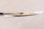 Couteau sakimaru takohiki 39cm japonais artisanal Sakai Takayuki Zangetsu Shogyō Mujō + saya
