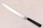 Couteau sakimaru takohiki 39cm japonais artisanal Sakai Takayuki Zangetsu Shogyō Mujō + saya