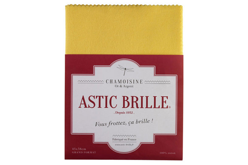 Chamoisine Astic-Brille pour entretien des lames 40x45cm
