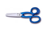 Ciseaux à poisson Bargoin 22cm acier inoxydable manche bleu plastifié