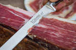 Coffret couteau à jambon et fusil à aiguiser 3 Claveles