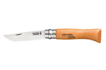 Coffret vitrine en bois Opinel Carbone 10 couteaux de poche manche hêtre