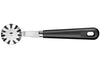 Roulette à pâte cannelée inox Bargoin - roue 3.5mm