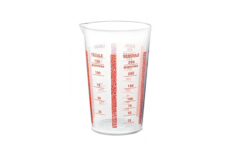 Verre doseur plastique 1/4L