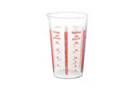 Verre doseur plastique 1/4L