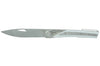 Couteau pliant Actilam S4 lame forgée manche acier/corian blanc 11cm