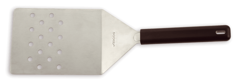 Pelle de service coudée perforée Arcos acier inoxydable 17.5cm