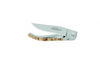 Couteau Laguiole C. Dozorme Lame inox manche 11cm corne de bélier à cran intérieur