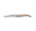 Couteau Laguiole C. Dozorme Lame inox manche olivier 11cm à cran intérieur