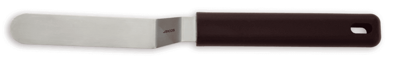 Spatule coudée ergonomique Arcos acier inoxydable 9x2cm