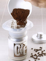 Entonnoir pliable transparent SILIKOMART + bouchon
