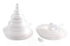 Entonnoir pliable transparent SILIKOMART + bouchon