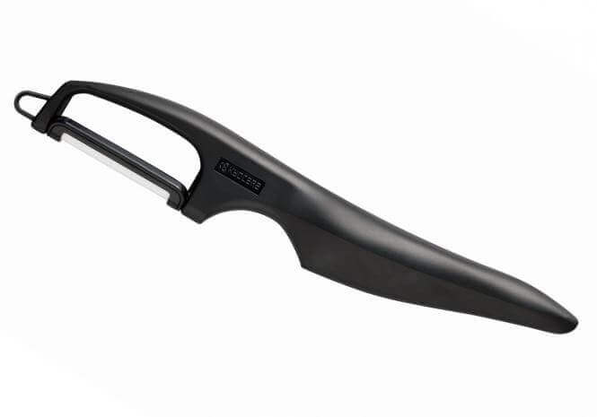Eplucheur céramique vertical Kyocera noir double lame