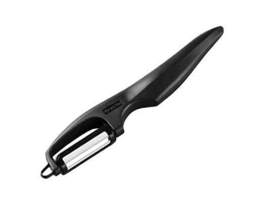 Eplucheur céramique vertical Kyocera noir double lame