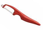 Eplucheur céramique vertical Kyocera rouge double lame