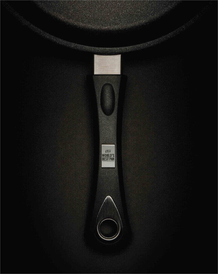 Poêle pro à frire ronde AMT 24cm anti-adhérente