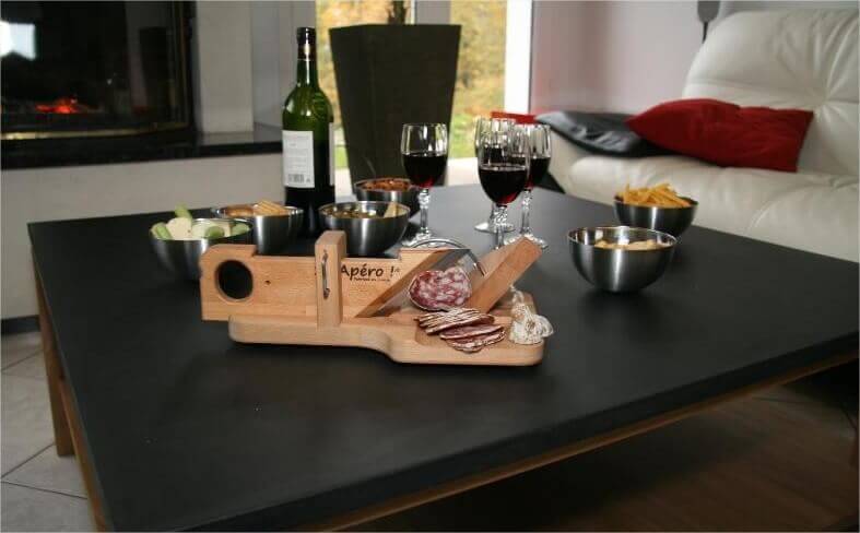 Guillotine à saucisson SO APERO ! en bois 100% française