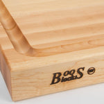 Planche à découper épaisse Boos Blocks ProChef bois d'érable avec rigole 51x38x6cm