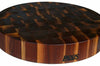 Planche à découper ronde Boos Blocks Gourmet en noyer noir Ø46x7.5cm