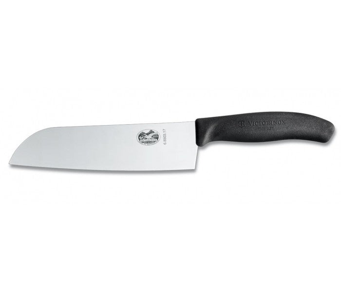 Couteau Santoku Victorinox manche noir lame inox 17 cm