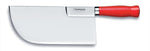 Feuille de boucher renforcée Bargoin rouge dos droit 26cm 0.84 Kg
