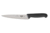 Couteau éminceur Victorinox 5.2003.19 lame de 19cm manche fibrox noir