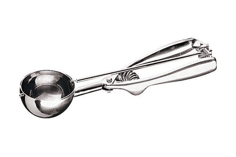 Cuillère à glace METALTEX ergonomique tout acier inox 18/8