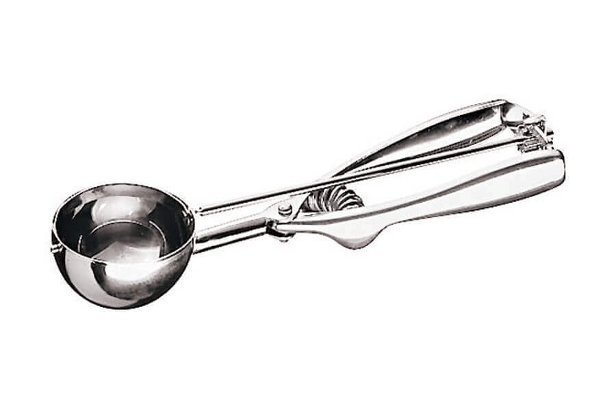 Cuillère à glace METALTEX ergonomique tout acier inox 18/8