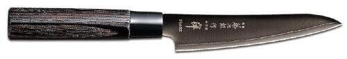 Couteau japonais utile Tojiro Zen Black lame 13cm