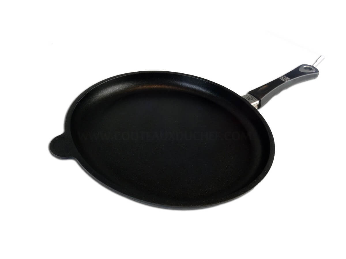Poêle à frire ronde pro AMT 32cm anti-adhérente + induction