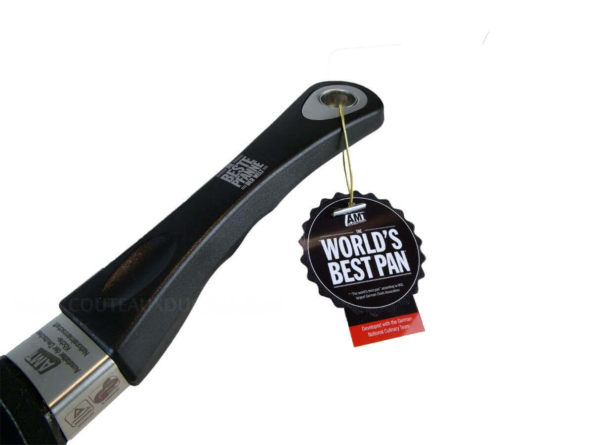 Poêle à frire ronde pro AMT 28cm anti-adhérente + induction